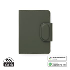 VINGA Baltimore RCS Passport Cover With Finder Dual Grön