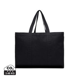 VINGA Hilo AWARE™ återvunnen canvas maxi tote bag svart