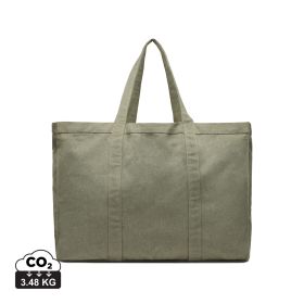 VINGA Hilo AWARE™ återvunnen canvas maxi tote bag ljus grön