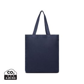 VINGA Hilo AWARE™ återvunnen canvas tote bag marin