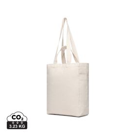 VINGA Hilo AWARE™ återvunnen canvas tote med dragkedja off white