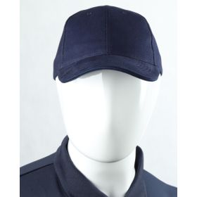 Premium 6-panel keps i twill Navy