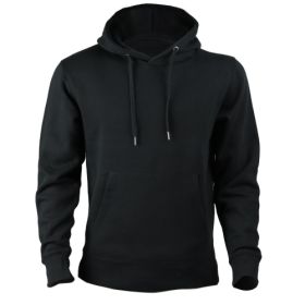 Premium tung huvtröja Black