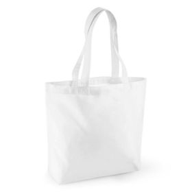 Shoppingväska i ekologisk bomull White