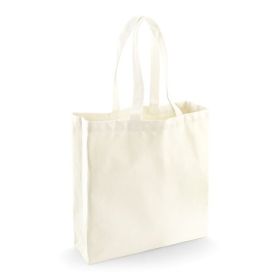 Fairtrade klassisk shoppingväska i bomull Beige