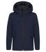 Padded Hoody Softshell Junior marinblå