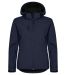Classic Softshell Hoody Women Mörk marin