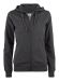 Premium OC Hoody Full Zip Women antracit melerad