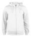 Basic Active Hoody Full Zip vit