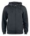 Basic Active Hoody Full Zip Svart