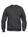 Basic Roundneck antracit melerad