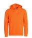 Basic Hoody Visibility orange