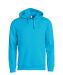 Basic Hoody turkos