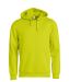 Basic Hoody visibility green
