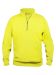 Basic Half Zip Visibility Yellow