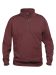 Basic Half Zip bordeaux