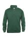 Basic Half Zip buteljgrön