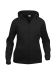 Basic Hoody Full Zip Women Svart