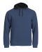 Classic Hoody Blåmelerad