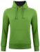 Classic Hoody Women Grönmelerad