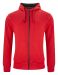 Classic Hoody Full Zip Röd
