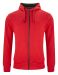 Classic Hoody Full Zip Röd