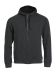 Classic Hoody Full Zip antracit melerad