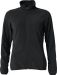 Basic Micro Fleece Jacket Women Svart