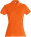 Basic Polo Women blodapelsin