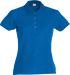 Basic Polo Women Royalblå