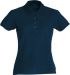 Basic Polo Women Mörk marin