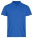 Single Jersey Polo royalblå