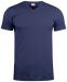 Basic-T V-neck Mörk marin