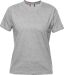 Premium-T Women gråmelerad