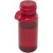 Ryder 900 ml RCS-certifierad RPET-sportflaska med multifunktionslock  Röd