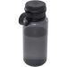Ryder 900 ml RCS-certifierad RPET-sportflaska med multifunktionslock  Svart
