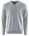Wilton Merino V-Neck Grå