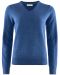 W's Brockton Cotton V-Neck Blå