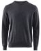 Wilton Merino Crew Neck Mörk grå