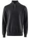 Brockton Cotton Halfzip Mörk grå