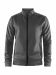 Noble Zip Jacket M Darkgrey melange