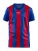 Progress Jersey Stripe Jr Club Cobolt/Bright Red