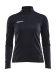 Progress Halfzip Ls Tee W Black/White