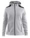 Noble hood jacket W Grey Melange/Asphalt
