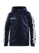 Pro Control Hood Jacket Jr Navy/White