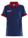 Pro Control Poloshirt Jr Navy/Bright Red
