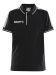 Pro Control Poloshirt Jr Black/White
