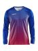 Pro Control Stripe Jersey LS M Club Cobolt/Bright Red