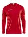 Squad Go Jersey Solid Ls M Red