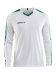 Progress Jersey Contrast LS M White/Team Green